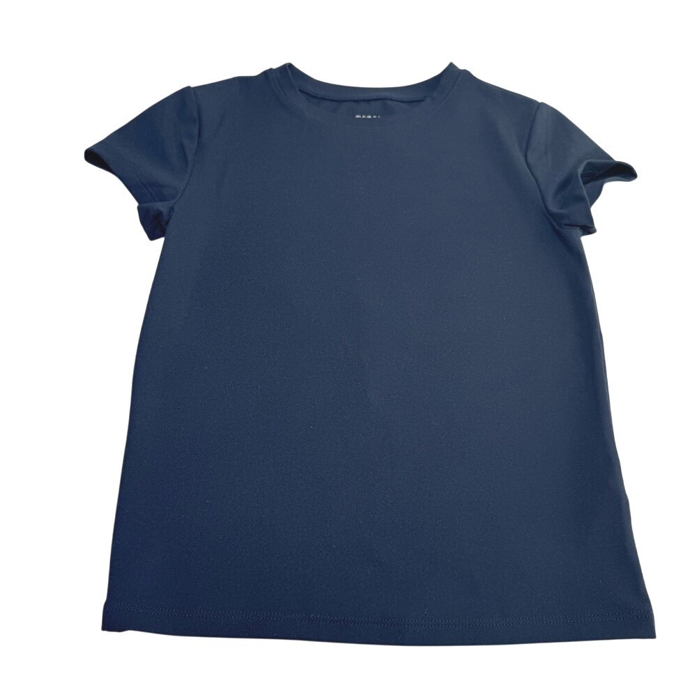 Wild Fable Navy Short-Sleeve Crewneck fitted Shirt Top NWOT Women's Small‎